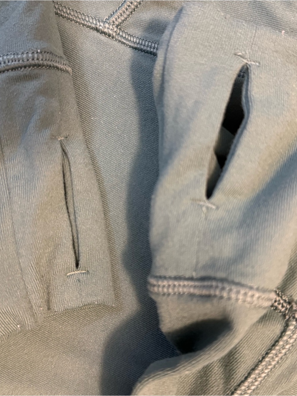lululemon athletica Teal Crop Half-Zip Pullover - Picture 6 of 7